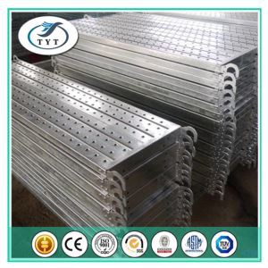 ผู้จัดจำหน่ายของจีนมีระบบรักษาความปลอดภัยที่ยอดเยี่ยม, แผ่นเหล็กชุบสังกะสีพร้อมตะขอสำหรับงานก่อสร้าง