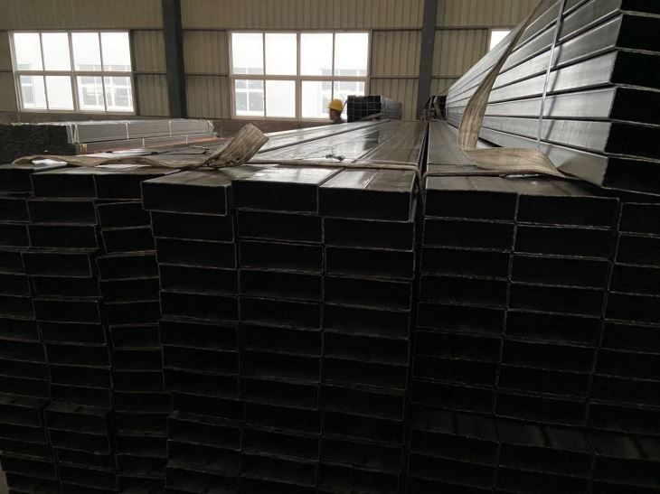 ERW Black Square Steel Pipe Structure Pipe