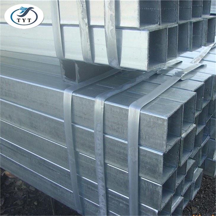 จุ่มร้อน Galvanizd Square Hollow Tube